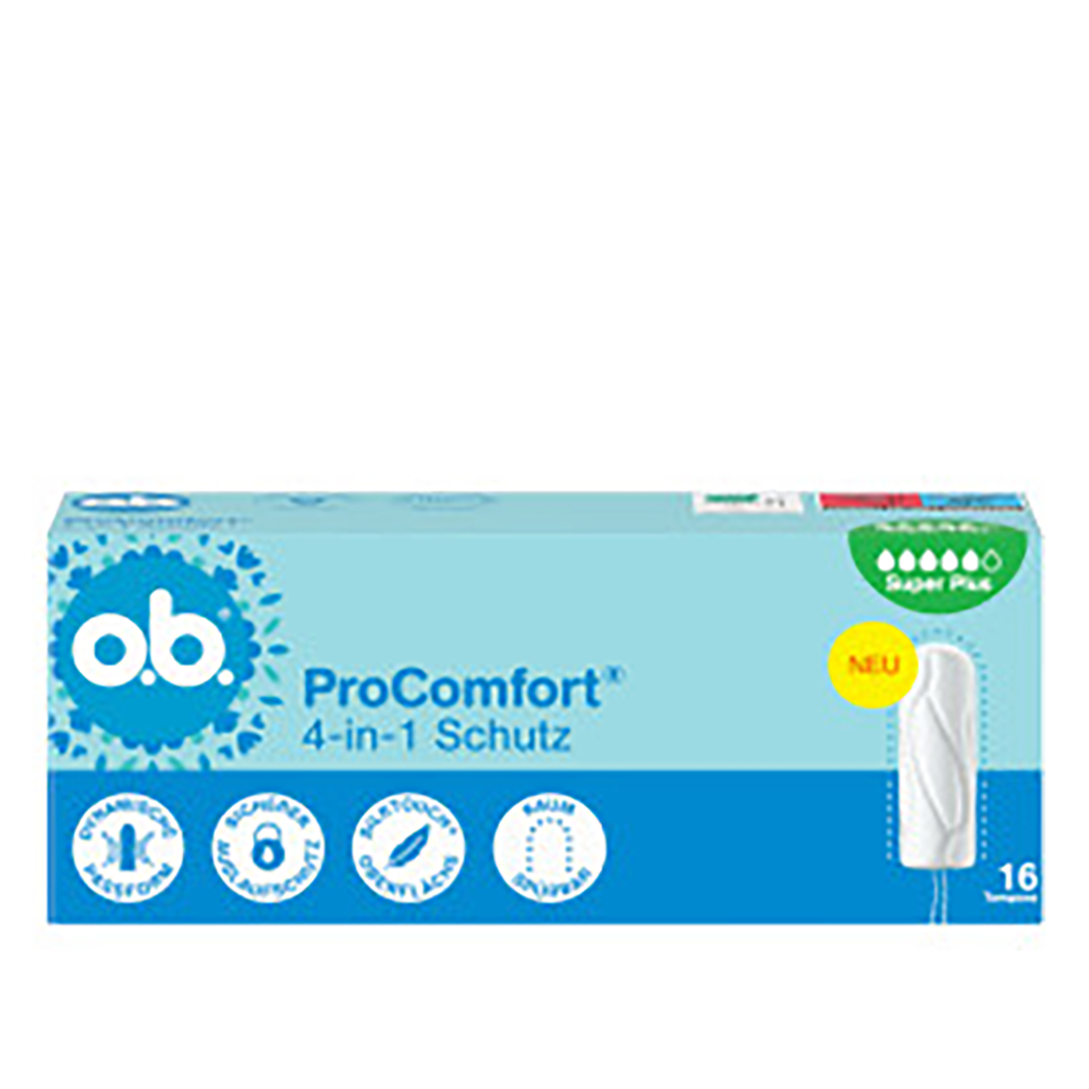 Bild: o.b. ProComfort Tampons Super Plus