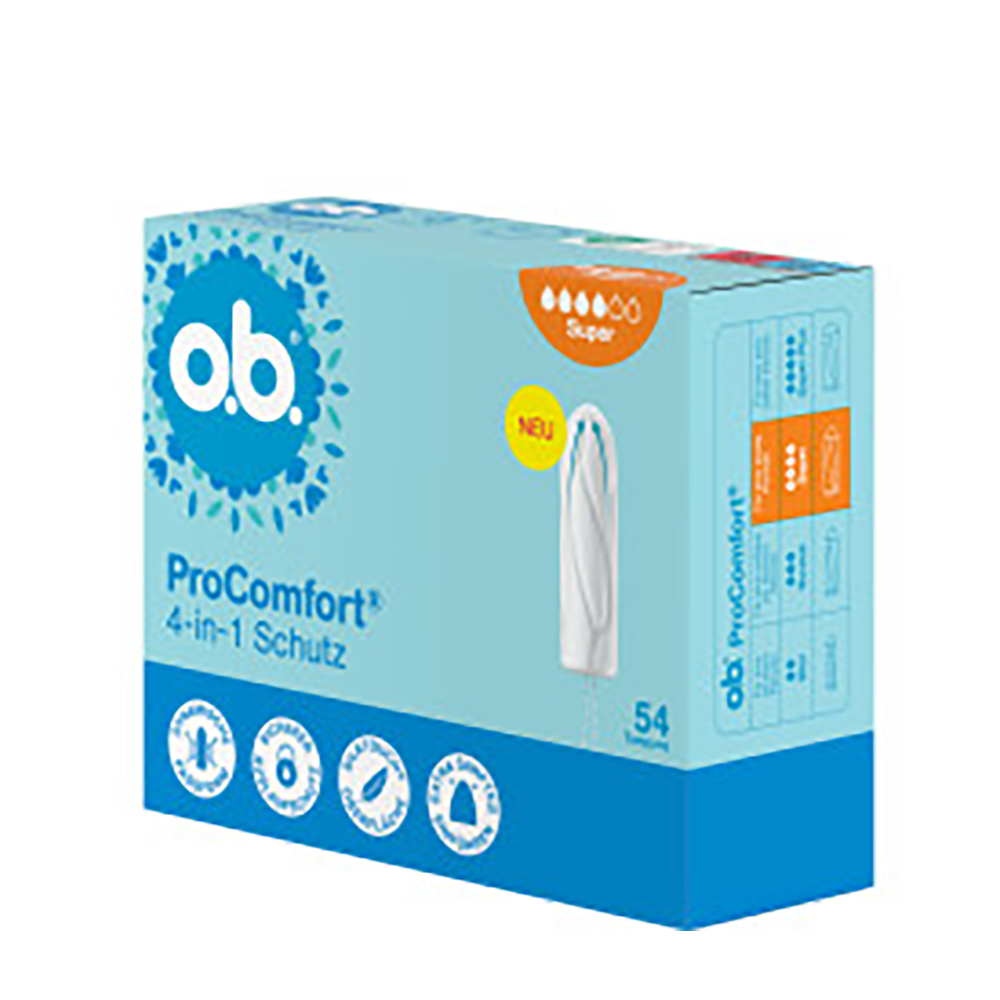 Bild: o.b. ProComfort Tampons Super