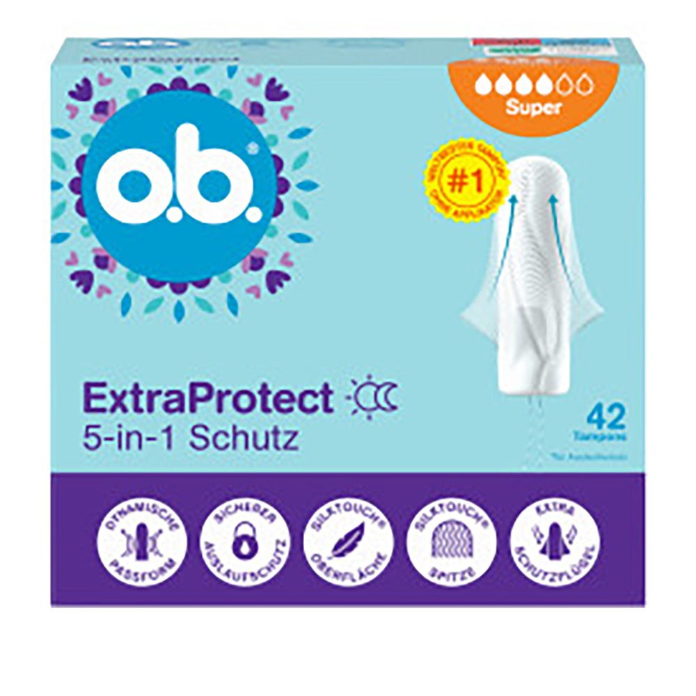 Bild: o.b. Extra Protect Tampons Super 