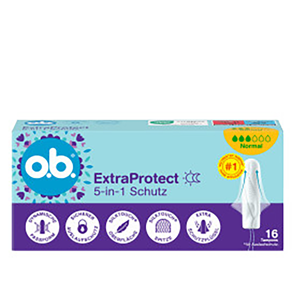 Bild: o.b. Extra Protect Tampons Normal 