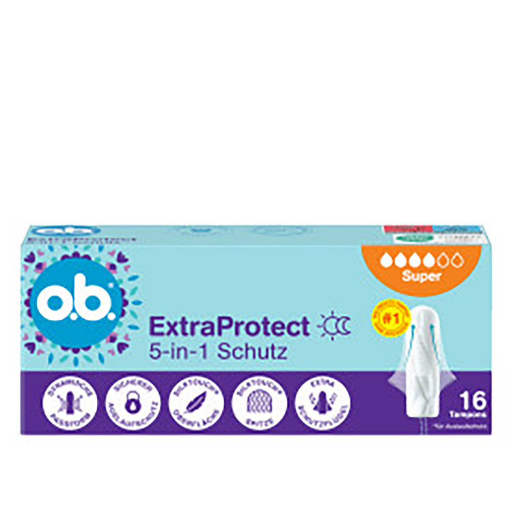 Bild: o.b. Extra Protect Tampons Super 