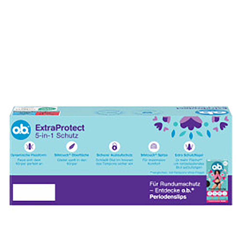 Bild: o.b. Extra Protect Tampons Super 