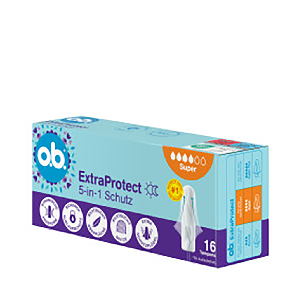 Bild: o.b. Extra Protect Tampons Super 