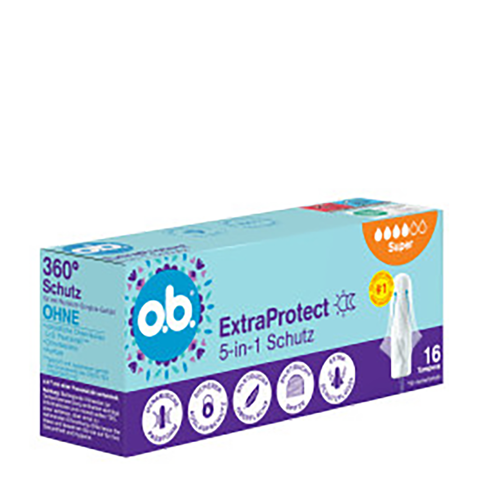 Bild: o.b. Extra Protect Tampons Super 