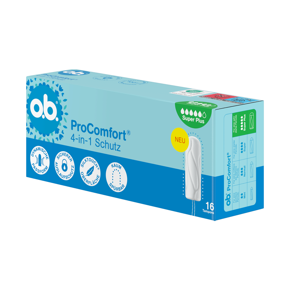 Bild: o.b. ProComfort Tampons Super Plus 