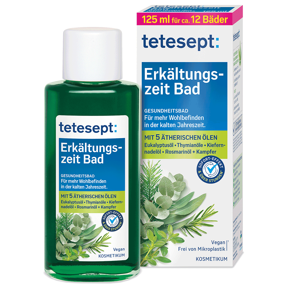 Bild: tetesept: Gesundheitsbad Erkältungszeit