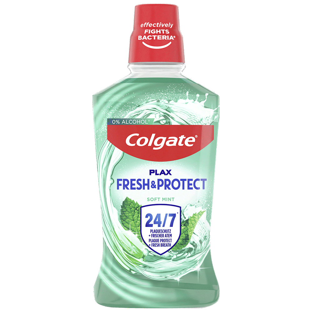 Bild: Colgate Mundspülung Plax Fresh and Protect Soft Mint