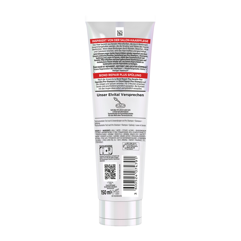 Bild: L'ORÉAL PARIS ELVITAL Bond Repair Spülung