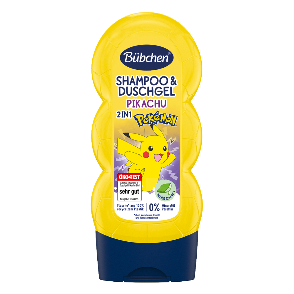 Bild: Bübchen 2in1 Shampoo und Duschgel Pikachu