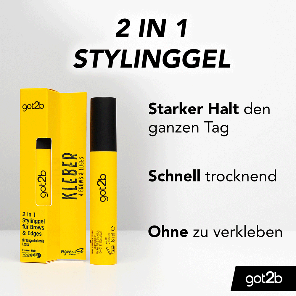 Bild: Got2b Kleber 2in1 Stylinggel für Augenbrauen & Edges