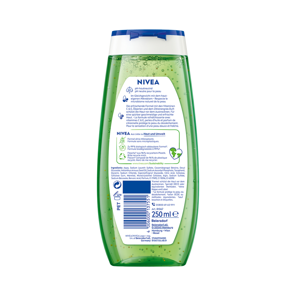 Bild: NIVEA Duschgel Lemongrass & Oil