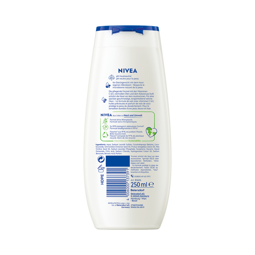 Bild: NIVEA Pflegedusche Coconut & Jojoba Oil
