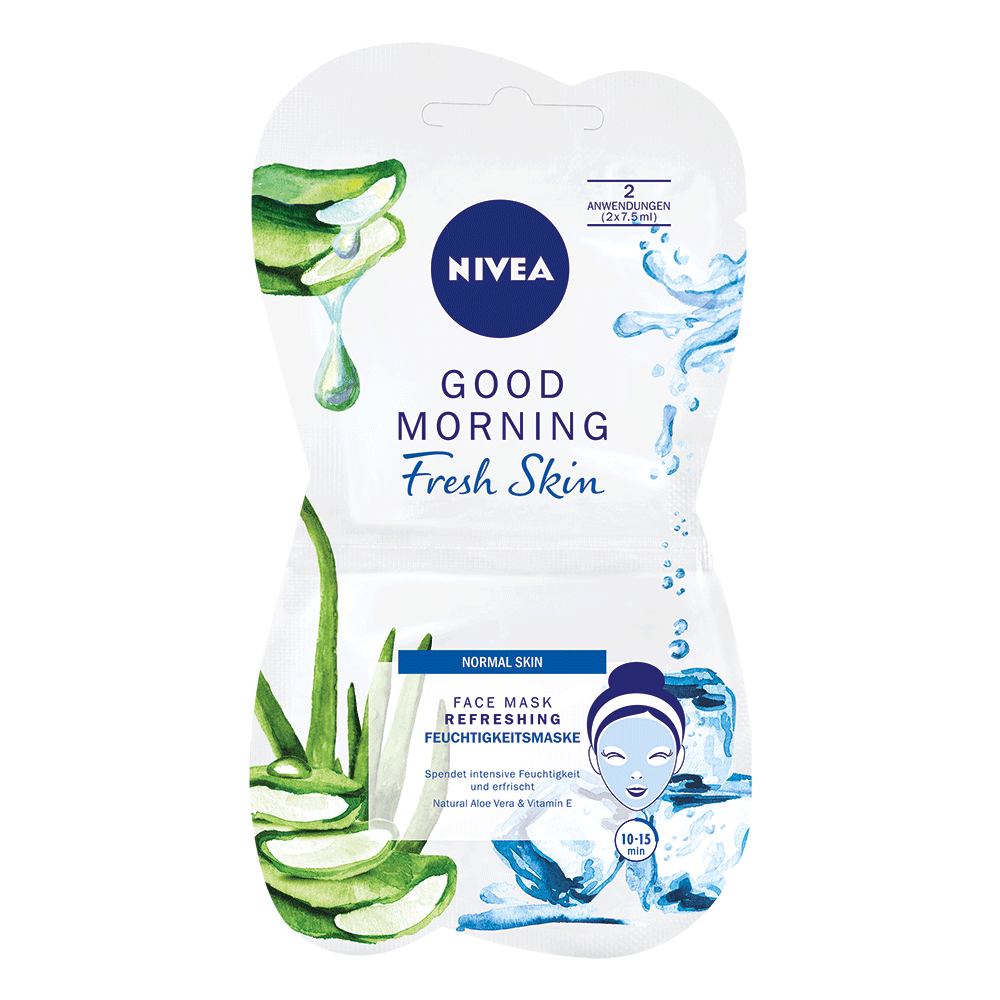 Bild: NIVEA Good Morning Fresh Skin Erfrischende Feuchtigkeits-Maske 