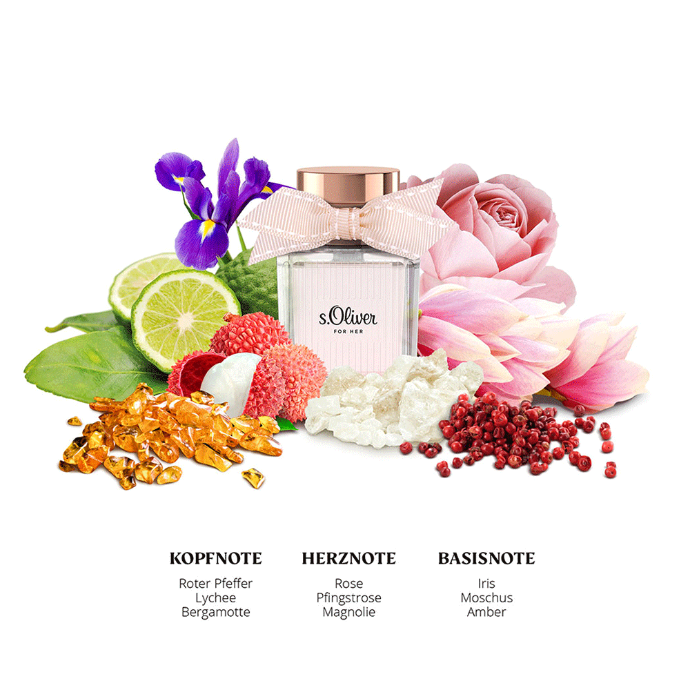 Bild: s.Oliver For Her Geschenkset Eau de Toilette 30 ml + Duschgel 75 ml