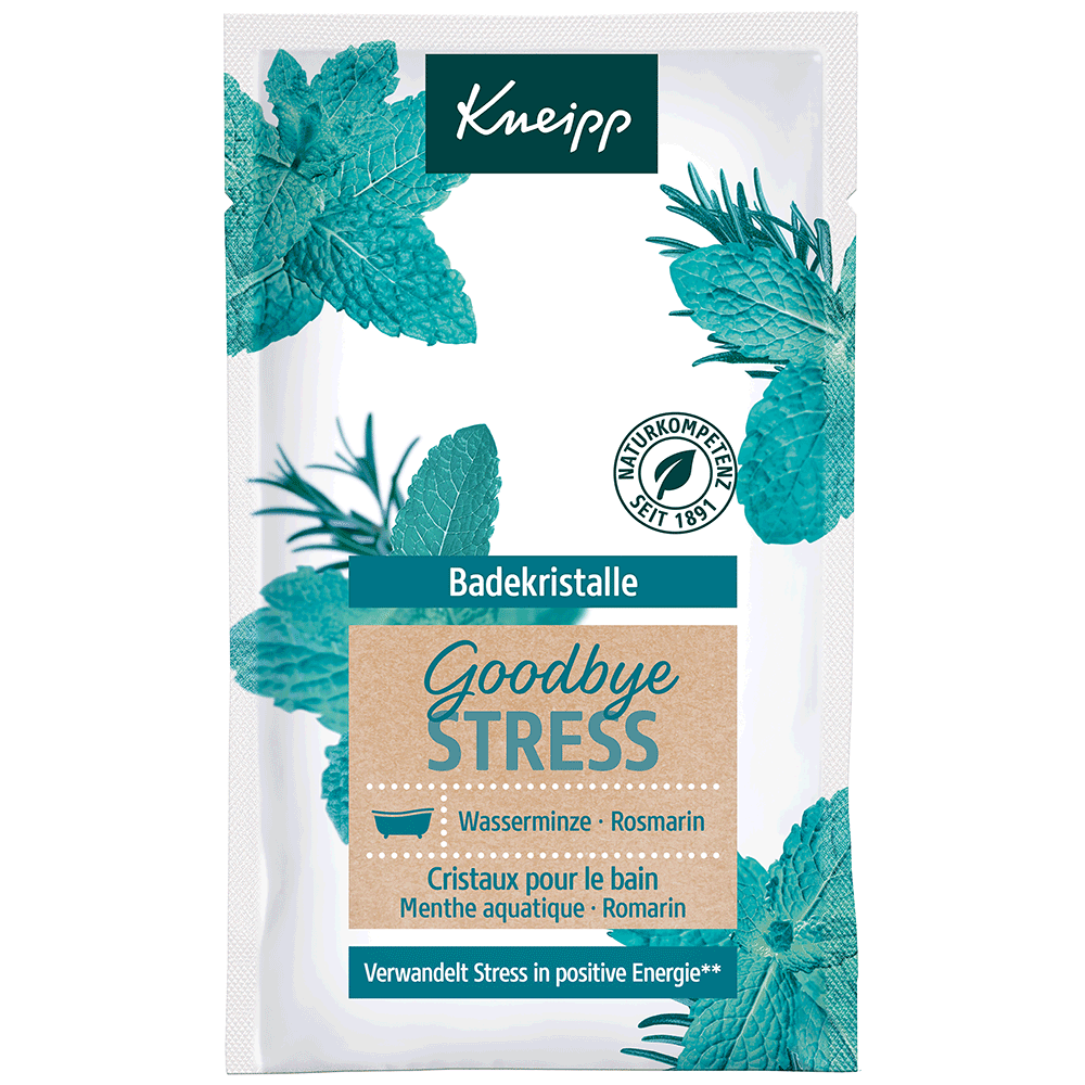Bild: Kneipp Badekristalle Goodbye Stress