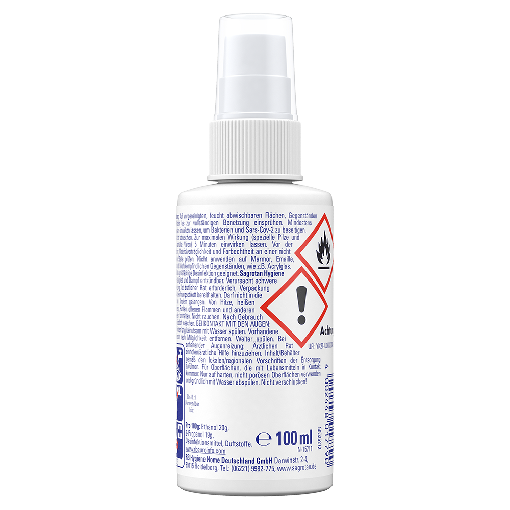 Bild: SAGROTAN Desinfektion Hygiene-Spray