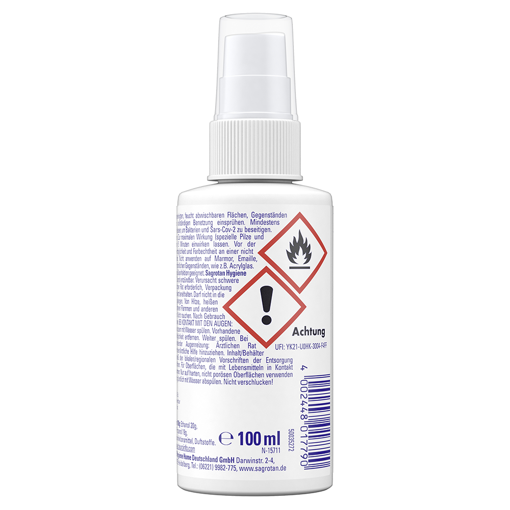 Bild: SAGROTAN Desinfektion Hygiene-Spray