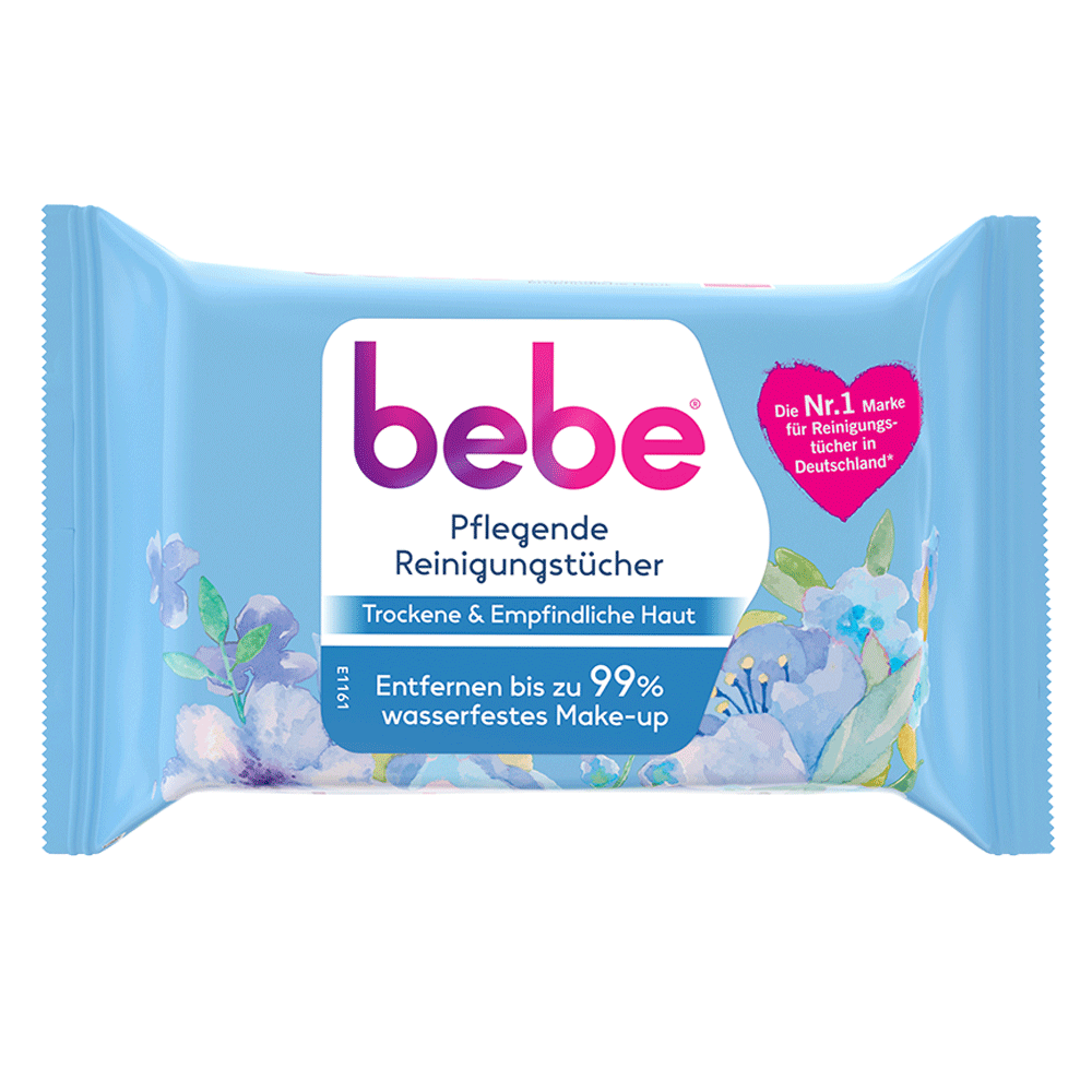 Bild: bebe Pflegende Reinigungstücher