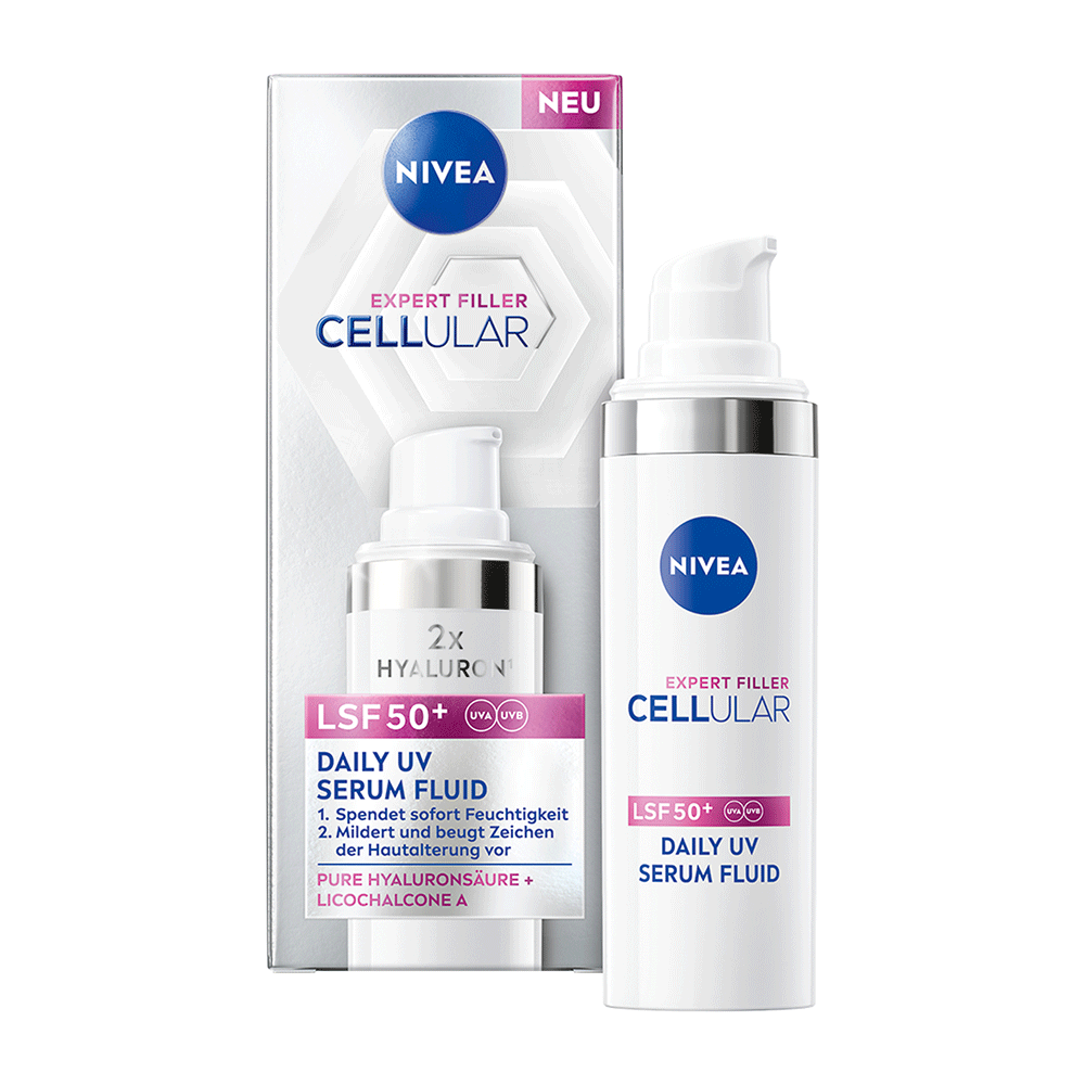 Bild: NIVEA Expert Filler Cellular Daily UV Serum Fluid LSF 50+