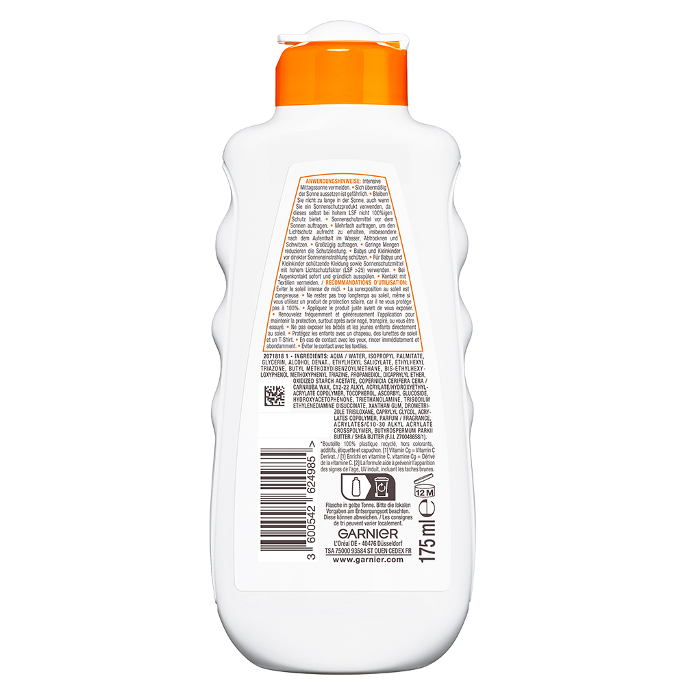 Bild: GARNIER AMBRE SOLAIRE Hydra Protect+ 24h LSF 50+