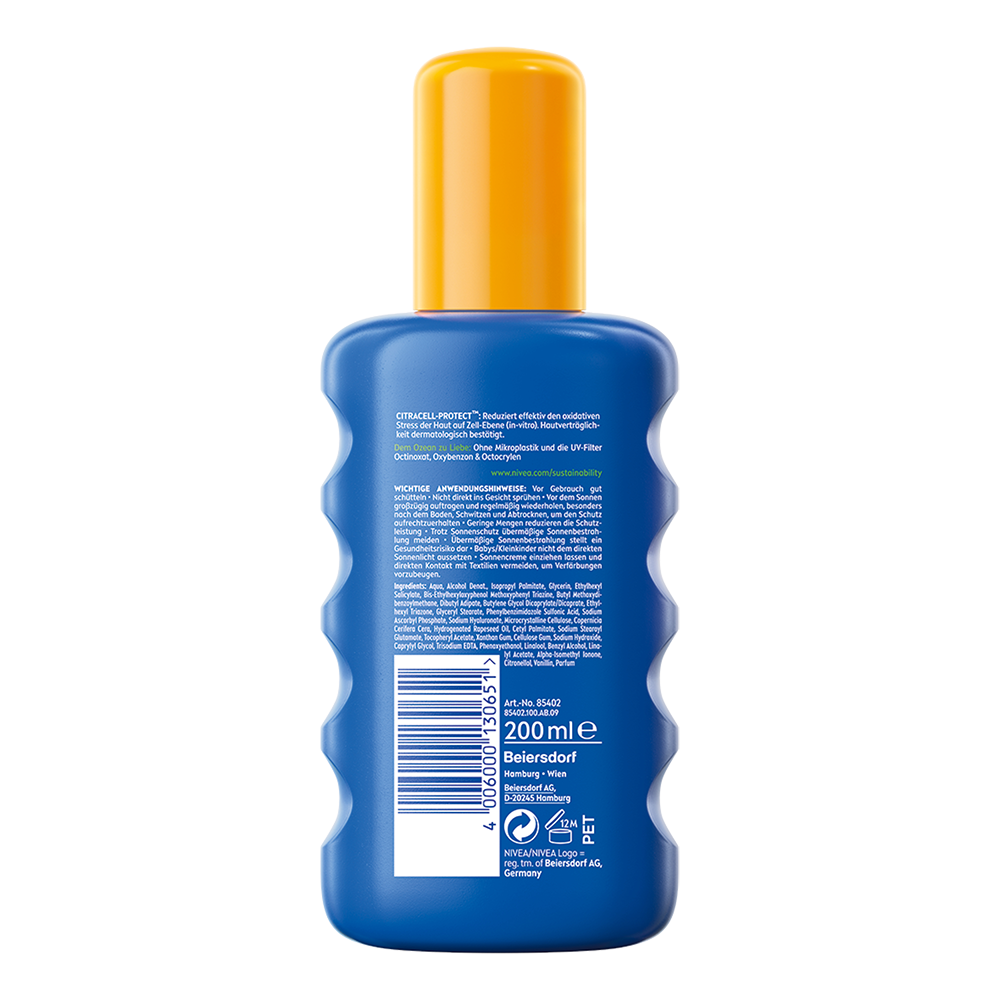 Bild: NIVEA Sun Sonnencreme LSF 30