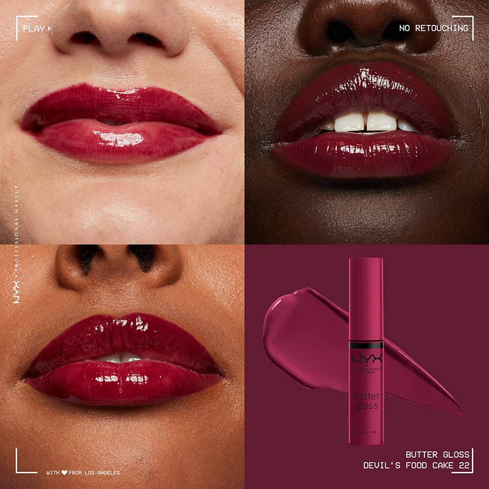 Bild: NYX Professional Make-up Butter Gloss Devils Food Cake
