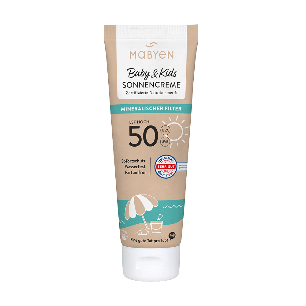 Bild: Mabyen Baby und Kids Sonnencreme LFS 50