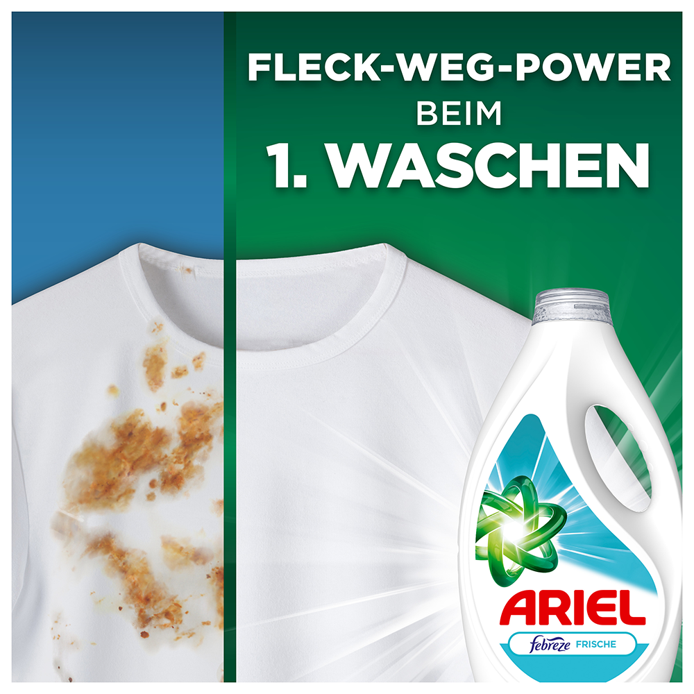 Bild: ARIEL Flüssigwaschmittel Febreze Frische 