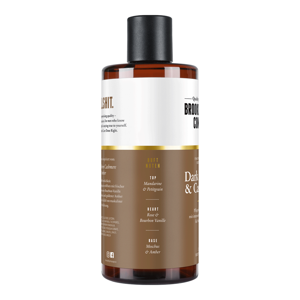 Bild: Brooklyn Soap Company Bodywash Dark Vanilla & Cashmere 