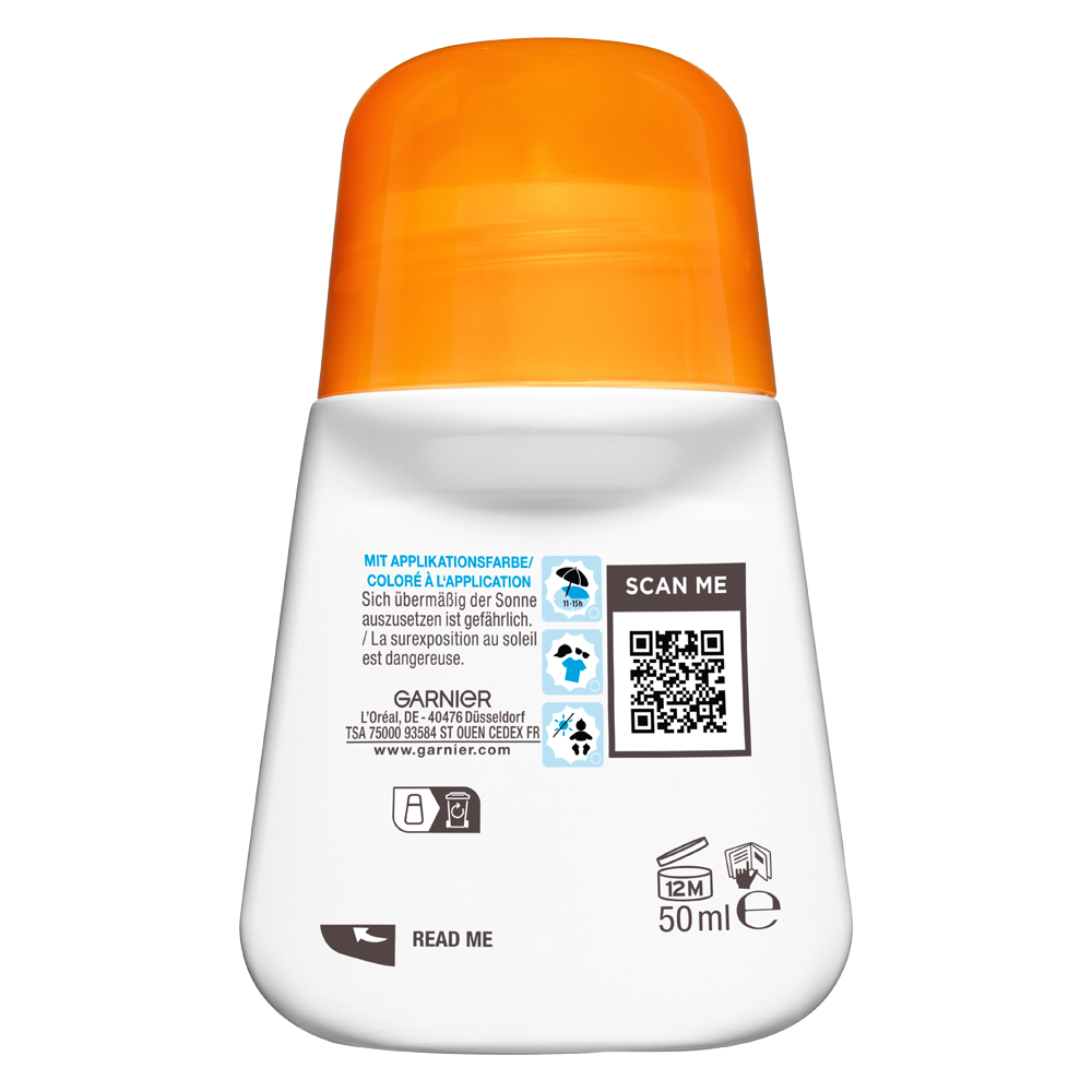 Bild: GARNIER AMBRE SOLAIRE Kids Sensitive expert+ Roll-On LSF 50+