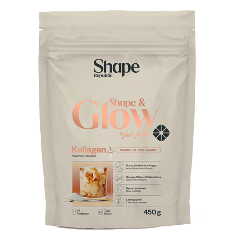 Bild: SHAPE REPUBLIC Shape and Glow Kollagen Karamell