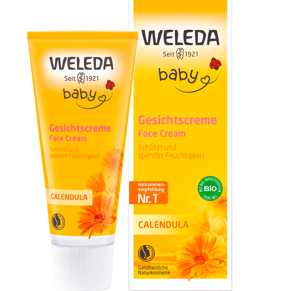 Bild: WELEDA Calendula Baby Gesichtscreme