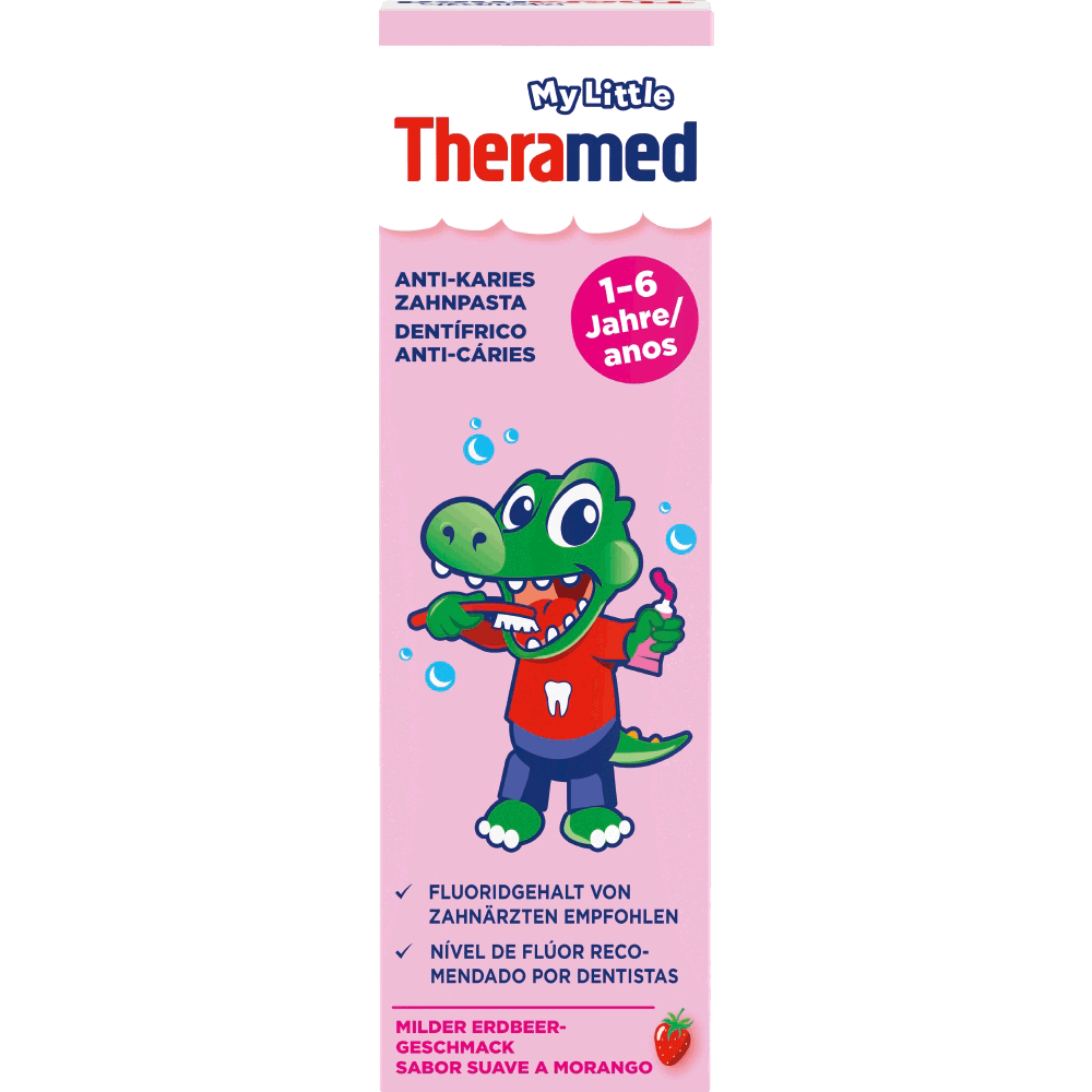 Bild: Theramed mein kleines Zahncreme 1-6 Jahre