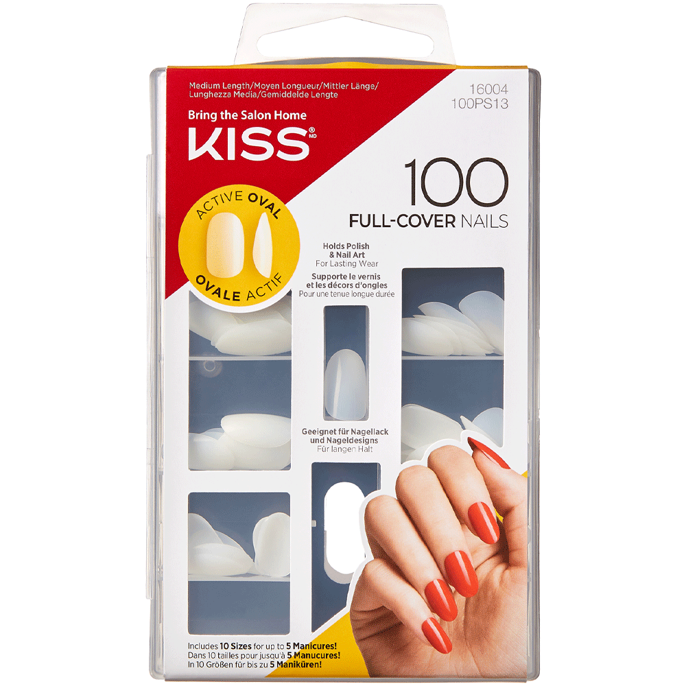 Bild: KISS 100 Full Cover Nails Active Oval