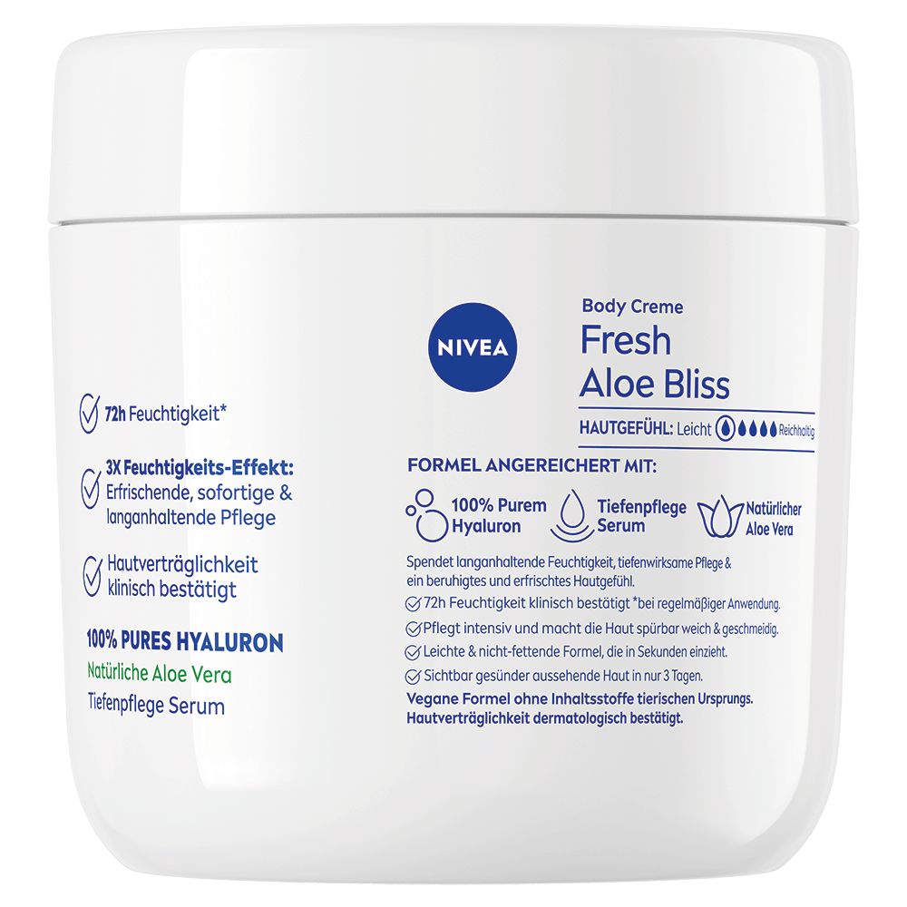 Bild: NIVEA Bodylotion Fresh Aloe Bliss 