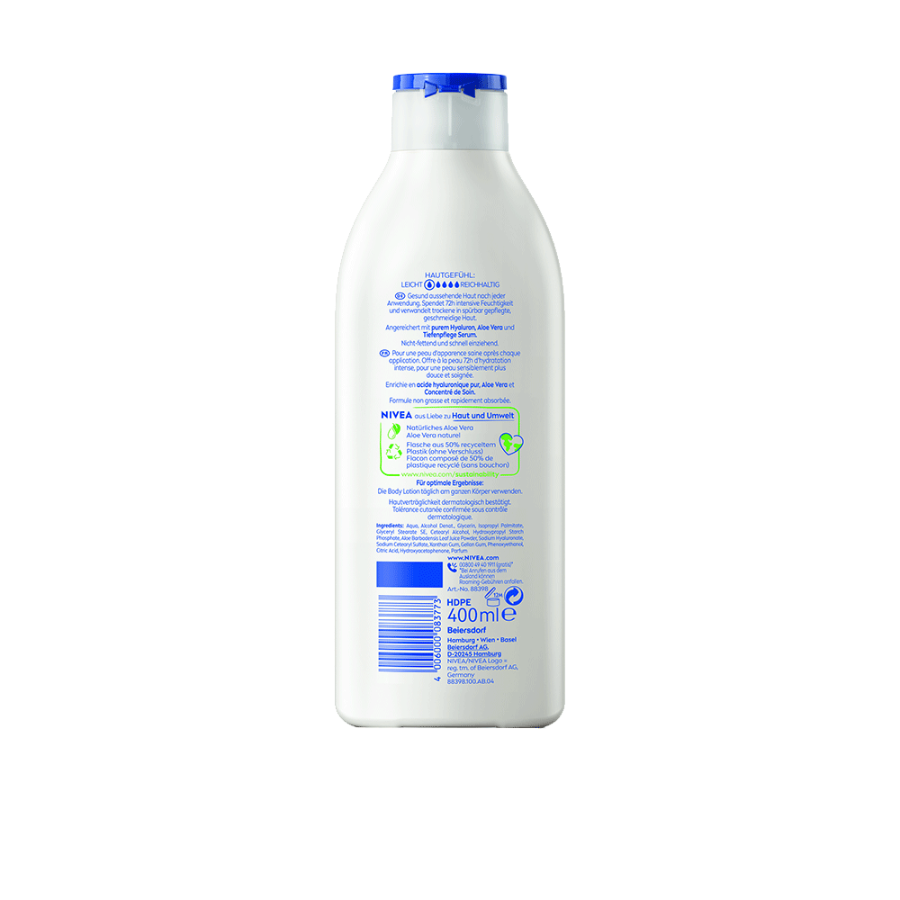 Bild: NIVEA Body Lotion Aloe und Pflege