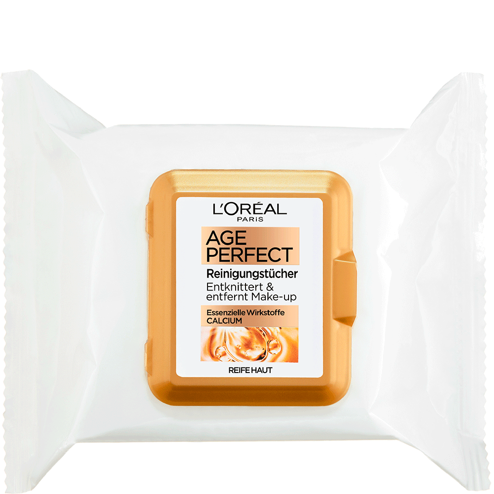 Bild: L'ORÉAL PARIS Age Perfect Reinigungstücher Calcium 