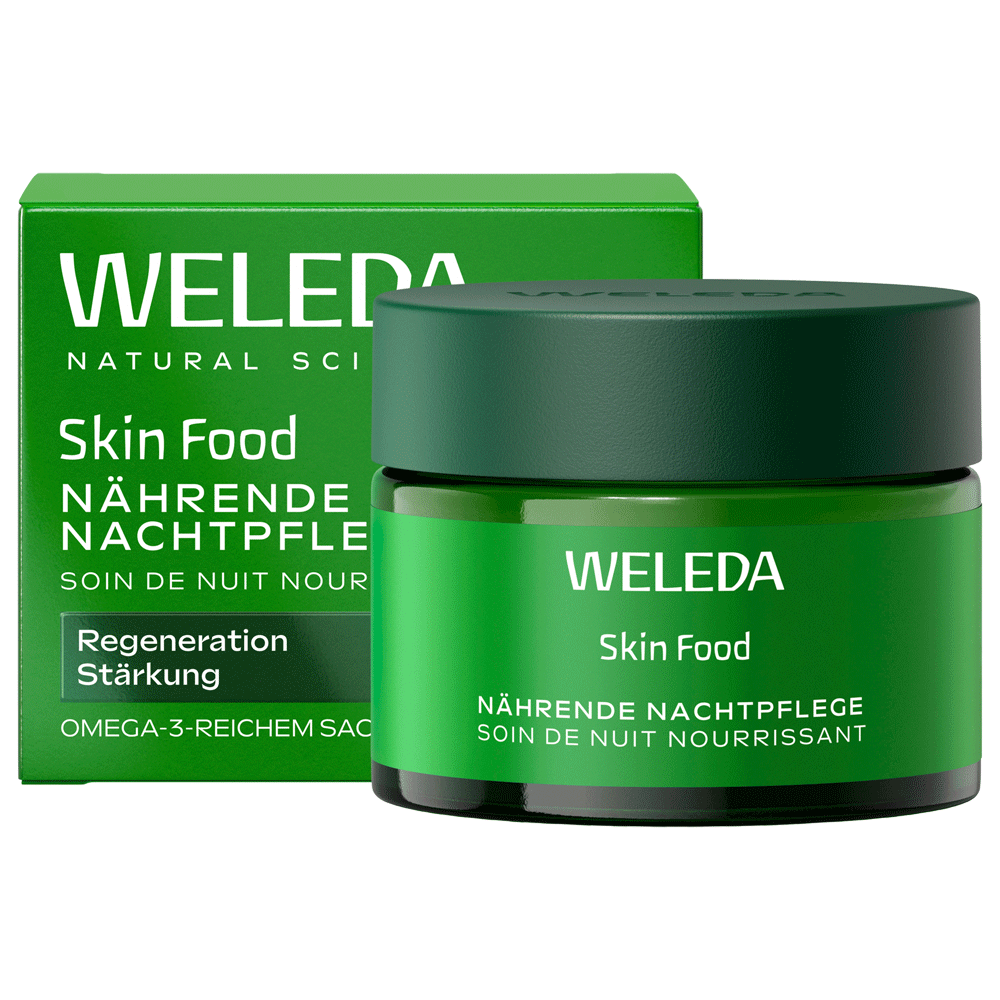Bild: WELEDA Skin Food Nährende Nachtpflege 