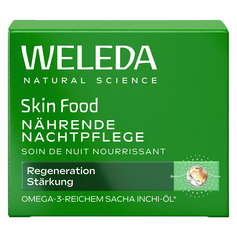 Bild: WELEDA Skin Food Nährende Nachtpflege 