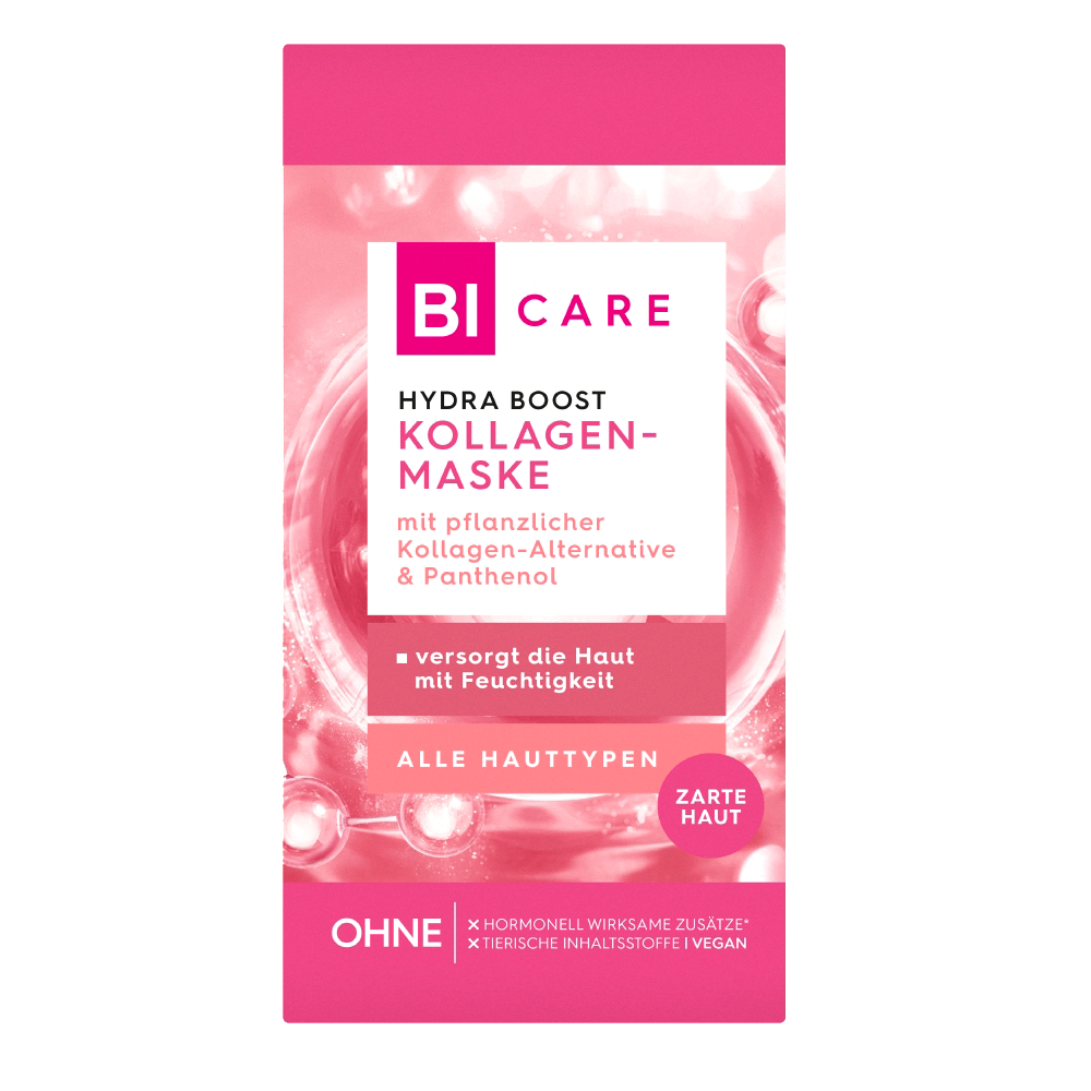 Bild: BI CARE Hydra Boost Kollagen Maske 