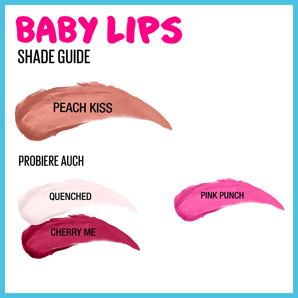 Bild: MAYBELLINE Babylips Lippenbalsam Peach Kiss