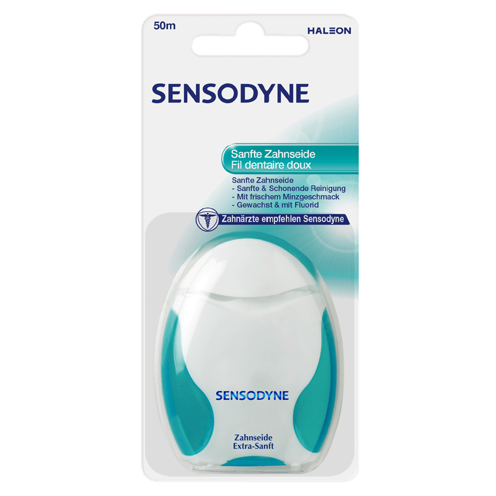 Bild: SENSODYNE Zahnseide extra-sanft
