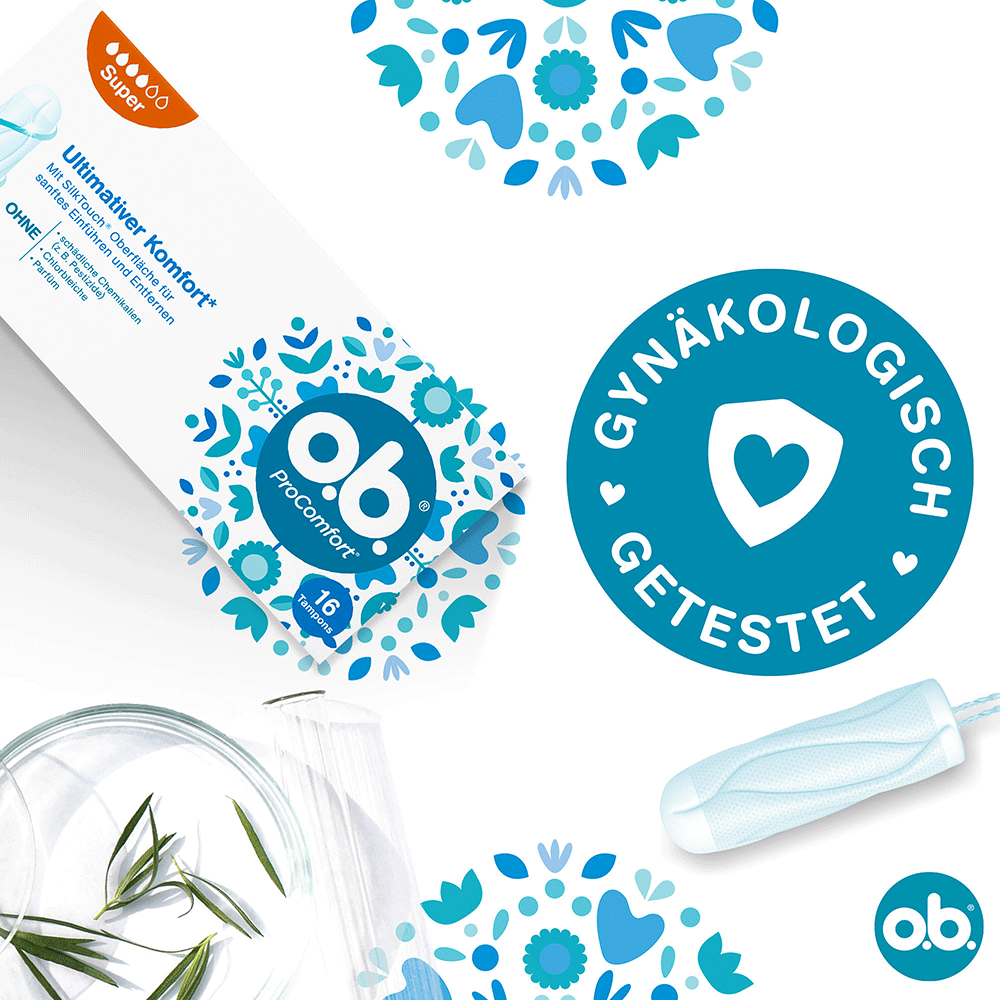 Bild: o.b. ProComfort Tampons Super