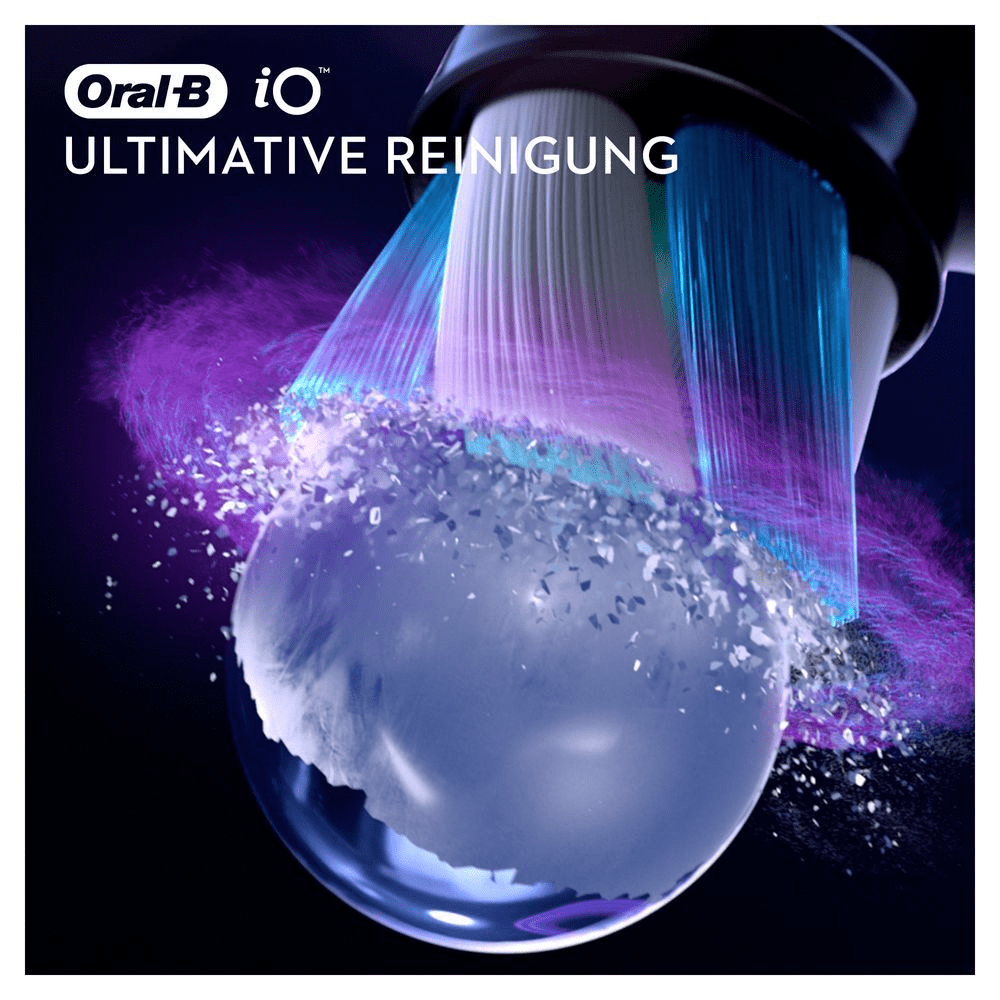 Bild: Oral-B iO Black Ultimative Reinigung Aufsteckbürsten, Schwarz 
