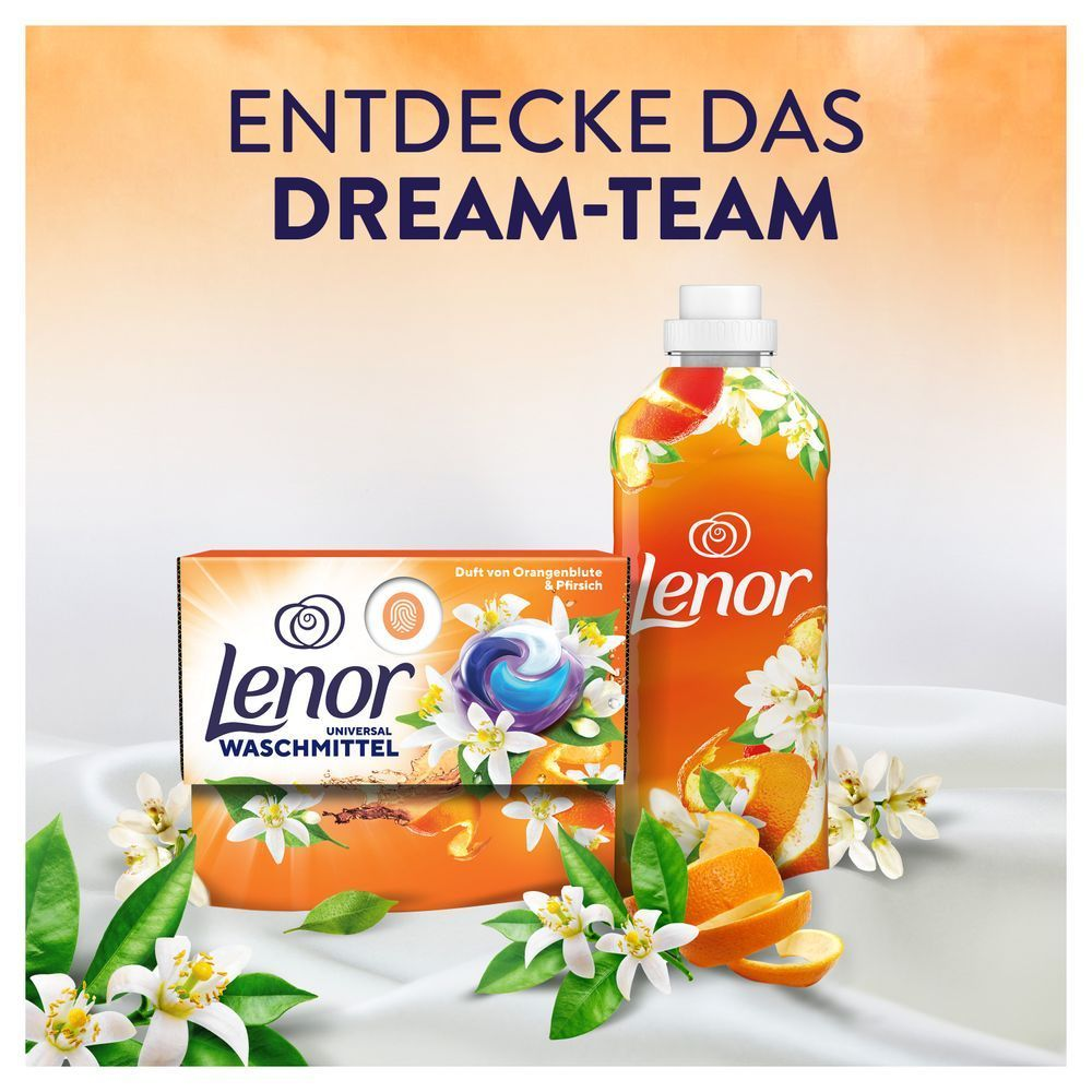 Bild: Lenor PODS Waschkapseln Duft Von Orangenblüte & Pfirsich