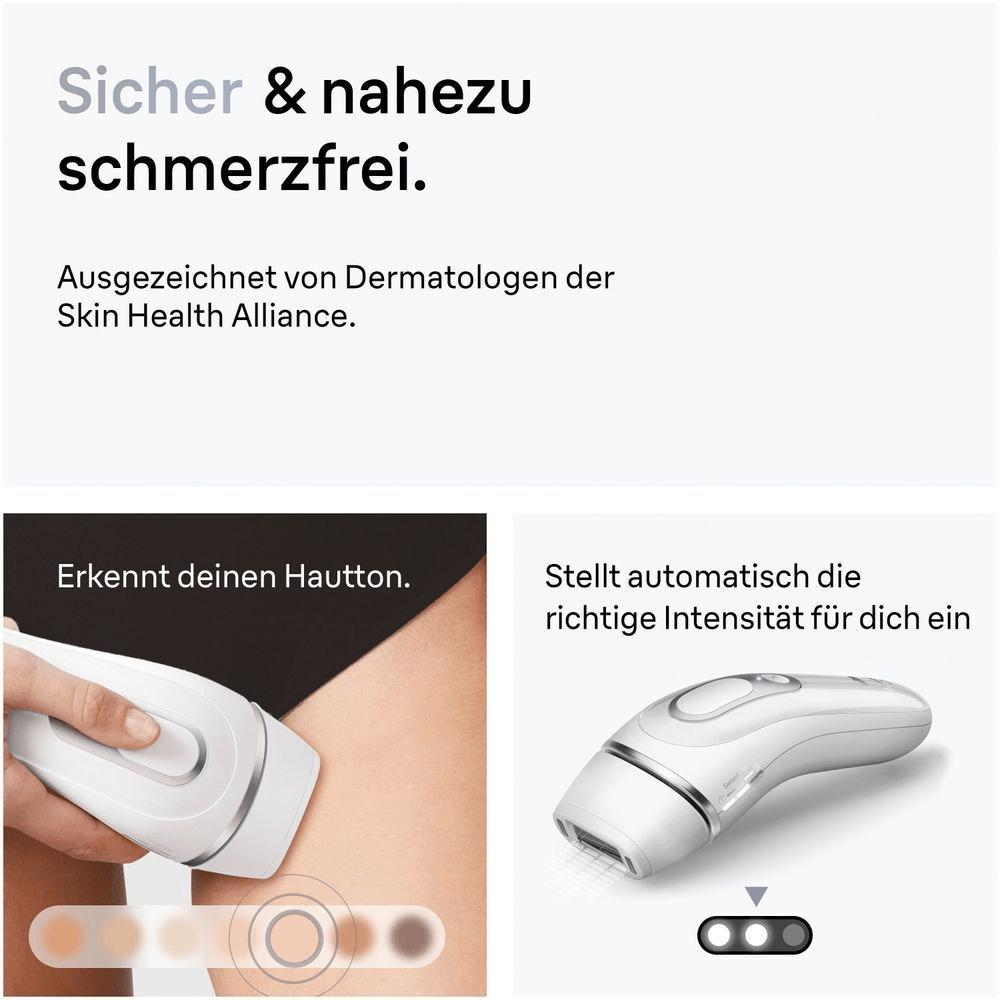 Bild: Braun IPL Silk-expert Mini-Haarentfernungsgerät für Frauen, PL1000