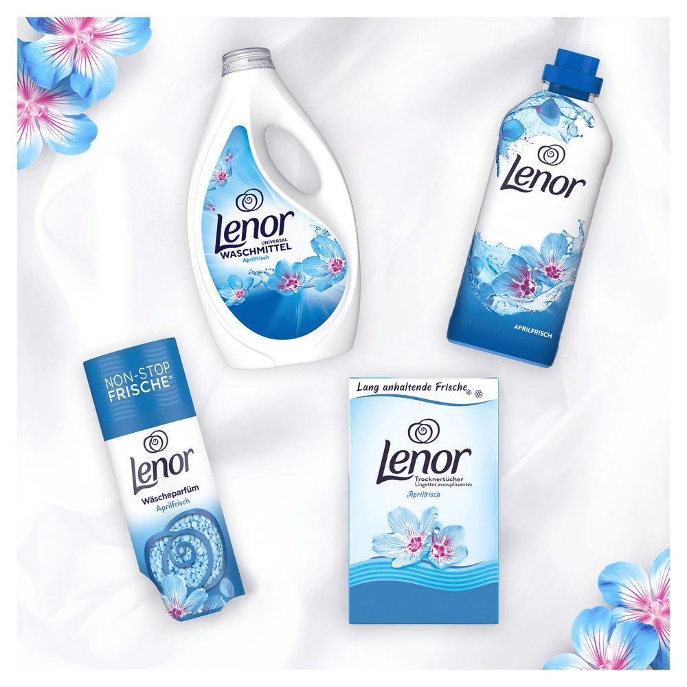 Bild: Lenor Trocknertücher Aprilfrisch 