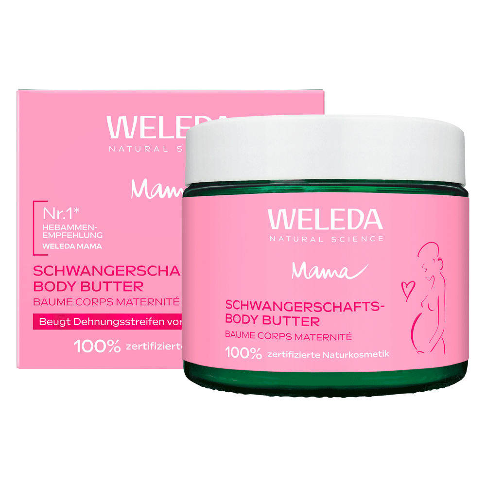 Bild: WELEDA Schwangerschaftsbody Butter