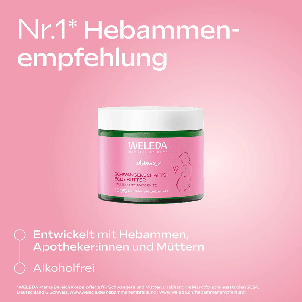 Bild: WELEDA Schwangerschaftsbody Butter