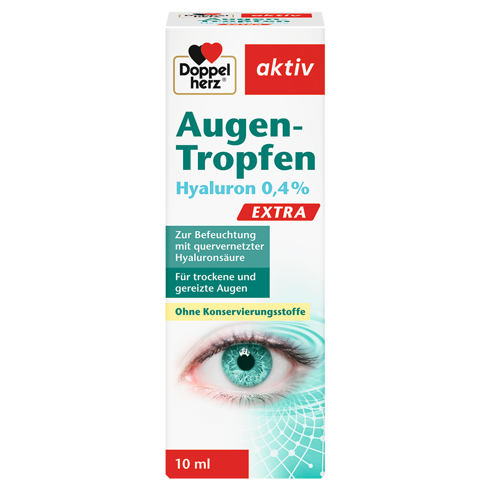 Bild: DOPPELHERZ Augentropfen Hyaluron 0,4 % Extra 